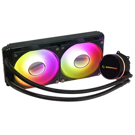 Rampage DEEPLIGHT-240 ARGB Liquid CPU Cooler